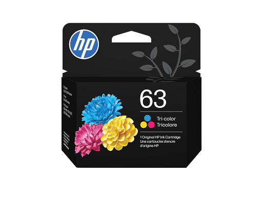 HP 63 F6U61AN Tri-Color Ink Cartridge