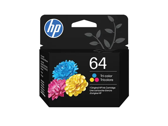 HP 64 N9J89AN Tri-Color Ink Cartridge