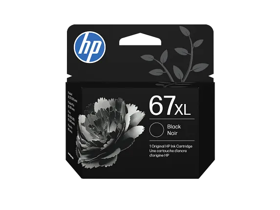 HP 67XL 3YM57AN Black High Yield Ink Cartridge