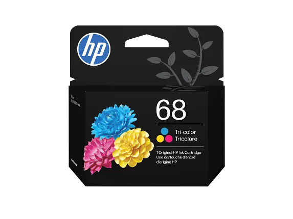 HP 68 7FP20TN Cyan Magenta Yellow Tri-Color Ink Cartridge