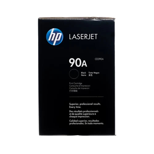 HP 90A CE390A Black Standard Yield Original LaserJet Toner Cartridge – 10,000 Pages