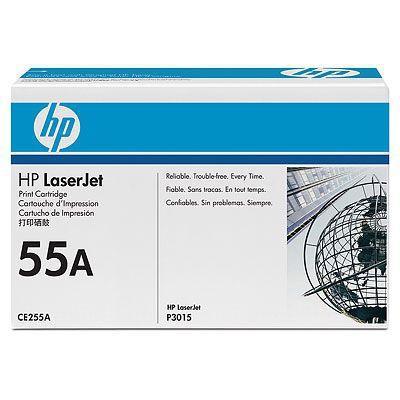 HP 55A CE255A Black Standard Yield Original LaserJet Toner Cartridge – 6,000 Pages
