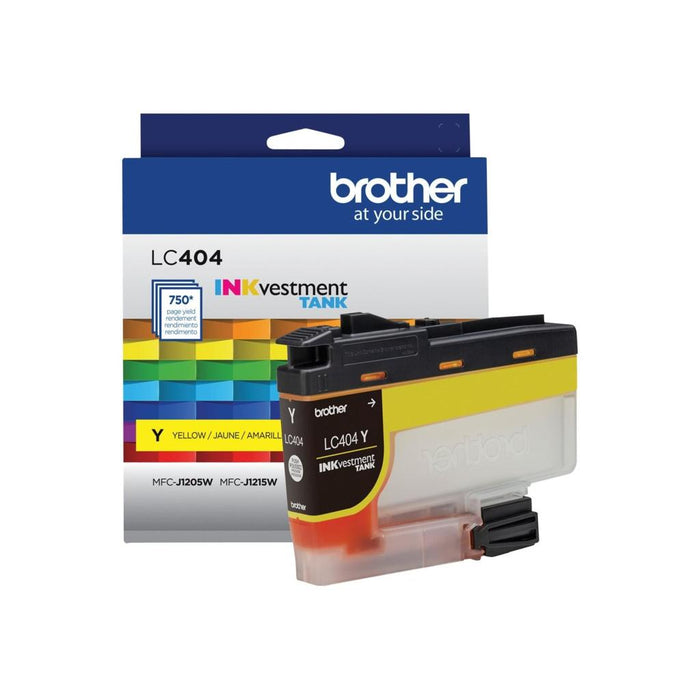 Brother LC404YS Yellow Standard-Yield INKvestment Tank Ink Cartridge
