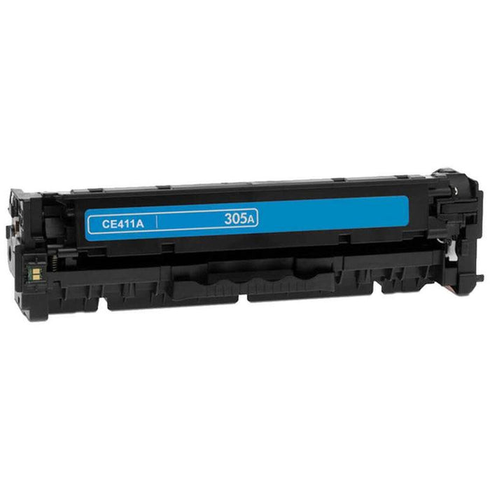 HP 305A CE411A Cyan Standard Yield Original LaserJet Toner Cartridge – 2,600 Pages