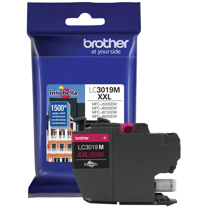 Brother LC3019M Magenta Super High-Yield Original Ink Cartridge