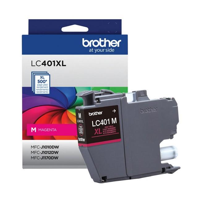 Brother LC401XL LC401XLMS Magenta High Yield Original Ink Cartridge – 500 Pages