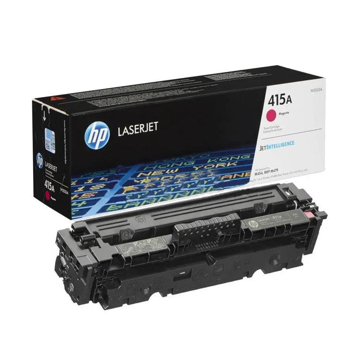HP 415A W2033A Magenta Standard Yield Original LaserJet Toner Cartridge – 2,100 Pages