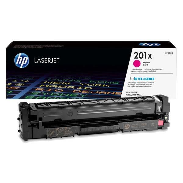 HP 201X CF403X Magenta High Yield Original LaserJet Toner Cartridge