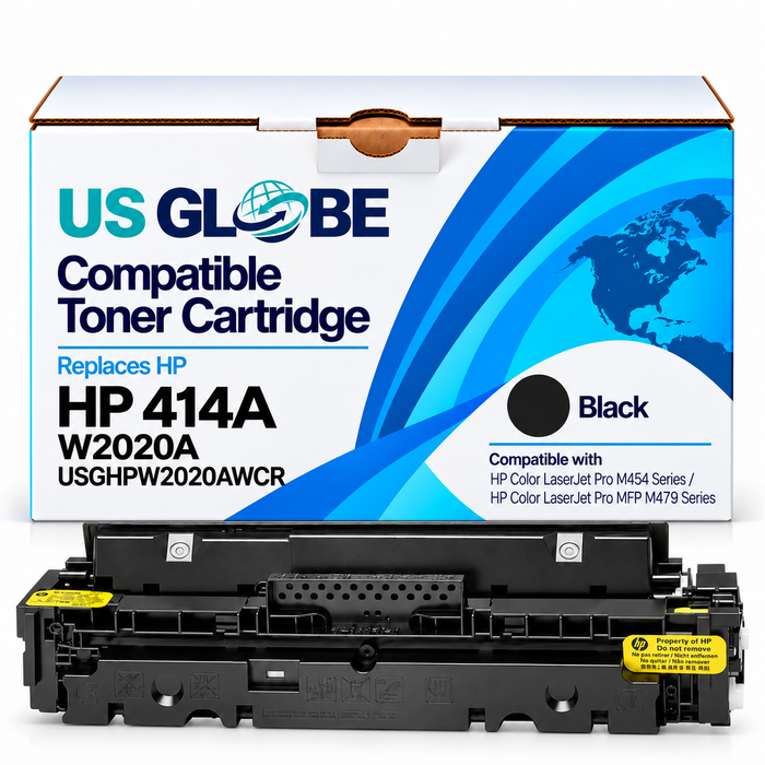 US Globe HP 414 (USGHPW2020AWCR) Black Compatible Non-OEM Toner Cartridge