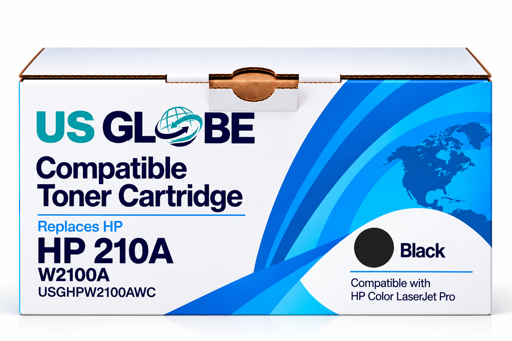US Globe USGHPW2100AWC Black Compatible Non-OEM Toner Cartridge - Standard Yield