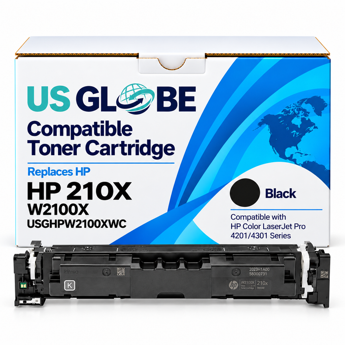US Globe USGHPW2100XWC Black Compatible Non-OEM Toner Cartridge - High Yield
