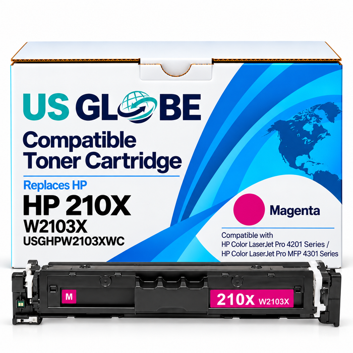 US Globe USGHPW2103XWC Magenta Compatible Non-OEM Toner Cartridge - High Yield