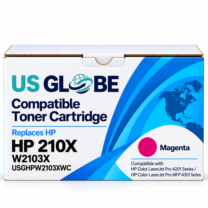 US Globe USGHPW2103XWC Magenta Compatible Non-OEM Toner Cartridge - High Yield