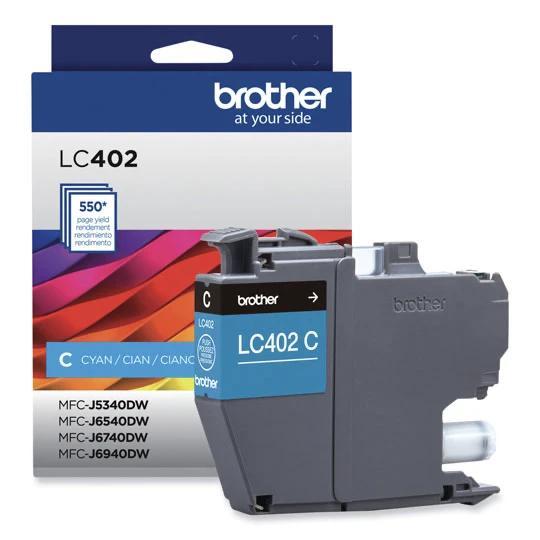 Brother LC402CS Cyan Standard-Yield INKvestment Tank Ink Cartridge