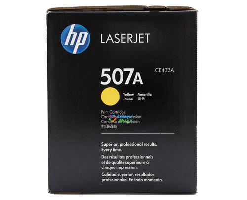 HP 507A CE402A Yellow Standard Yield Original LaserJet Toner Cartridge – 6,000 Pages