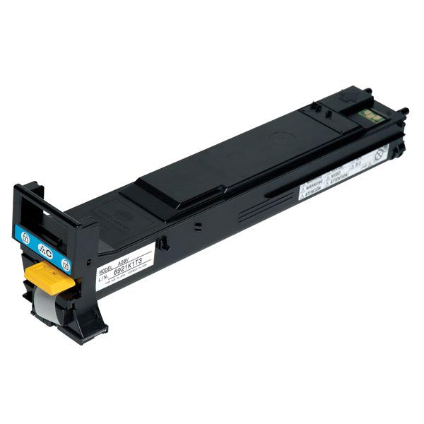 Konica Minolta A06V433 Cyan High Yield Toner Cartridge