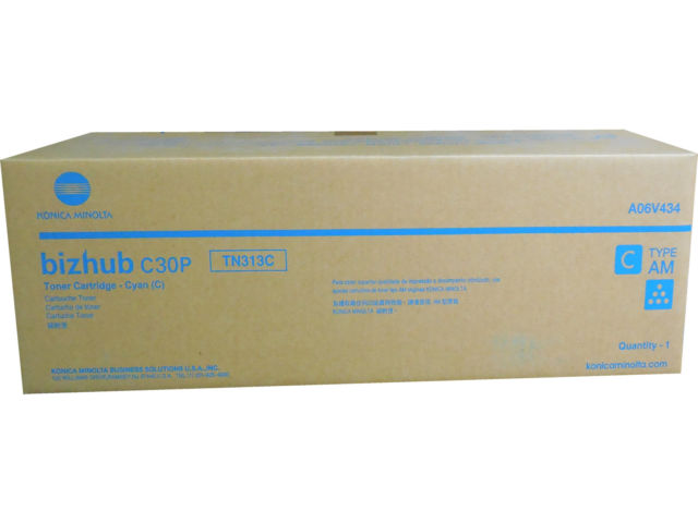 Konica Minolta A06V434 Cyan Toner Cartridge