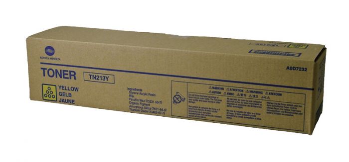 Konica Minolta A0D7232 Yellow Toner Cartridge