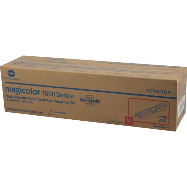 Konica Minolta A0V30CF Magenta High Yield Toner Cartridge