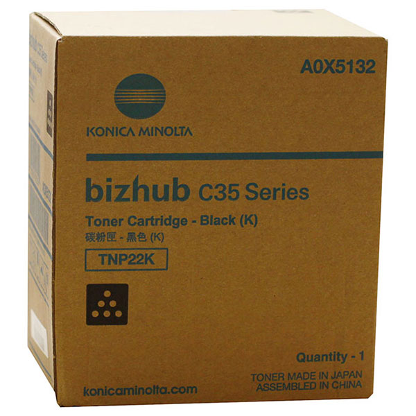 Konica Minolta A0X5132 Black Toner Cartridge