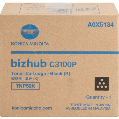 Konica Minolta A0X5134 Black Toner Cartridge