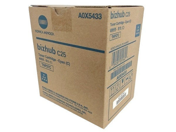 Konica Minolta A0X5433 Cyan Toner Cartridge