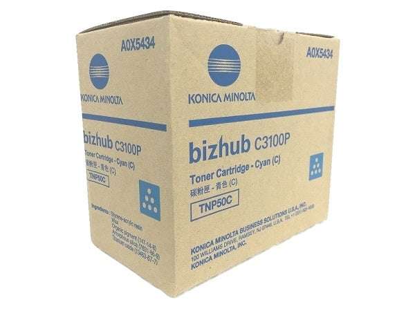 Konica Minolta A0X5434 Cyan Toner Cartridge