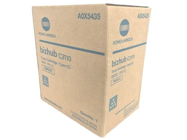 Konica Minolta A0X5435 Cyan Toner Cartridge