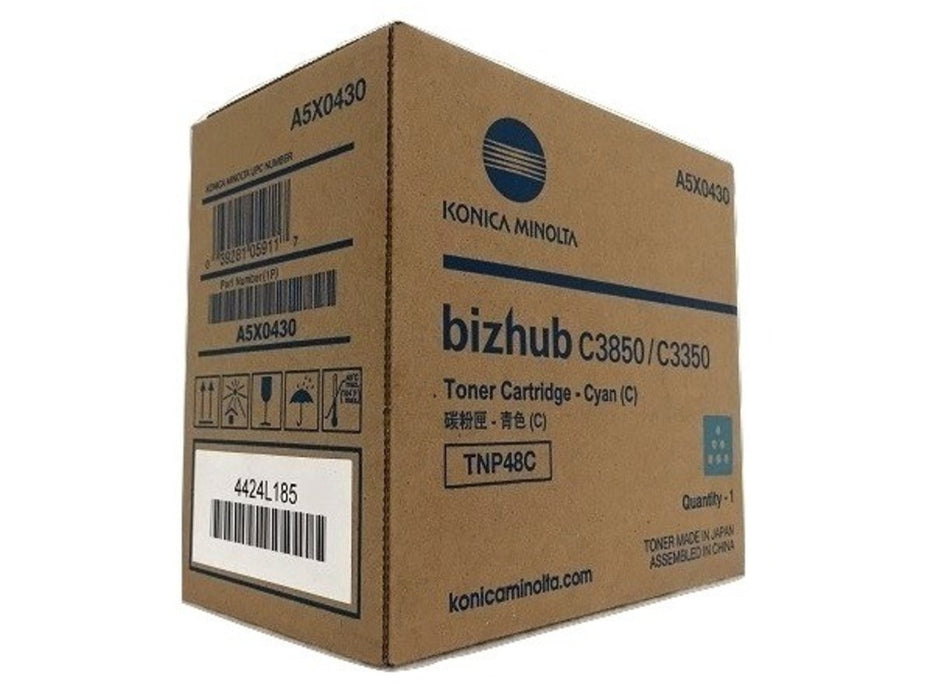 Konica Minolta A5X0430 Cyan Toner Cartridge