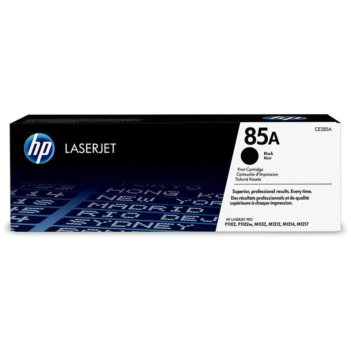 HP 85A CE285A Black Standard-Yield Original Toner Cartridge - 1,600 pages (ISO/IEC 19752)