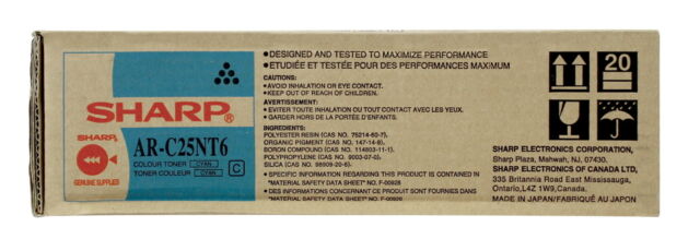 Sharp AR-C25NT6 Cyan Toner Cartridge