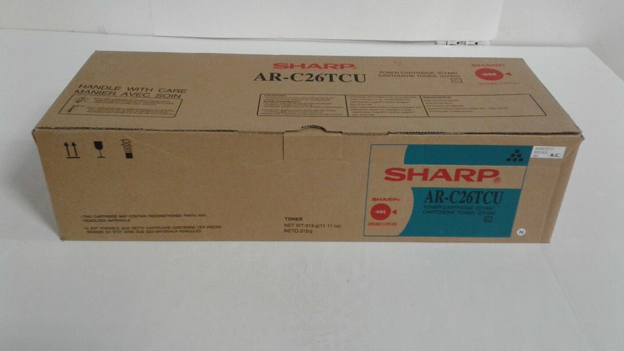 Sharp AR-C26TCU Cyan Toner Cartridge