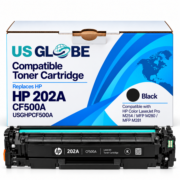US Globe USGHPCF500A Black Compatible Non-OEM Toner Cartridge