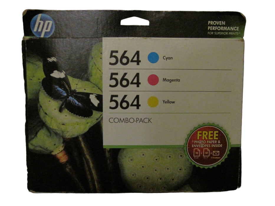HP B3B33FN Cyan / Magenta / Yellow Ink Cartridge