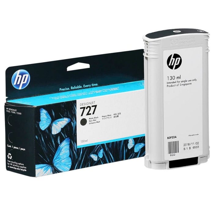 HP B3P22A Matte Black Ink Cartridge