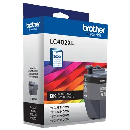 Brother LC402XLBKS Black High-Yield INKvestment Tank Ink Cartridge