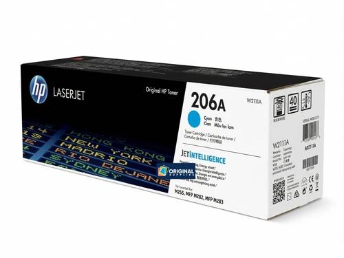 HP 206A Cyan Original LaserJet Toner Cartridge — W2111A