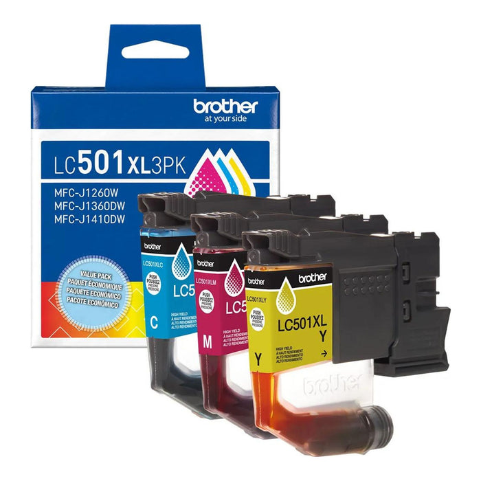 Brother LC501XL3PKS genuine OEM product image