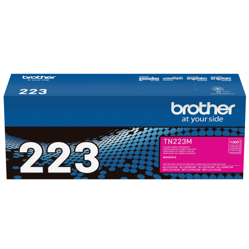 Brother TN-223M Magenta Standard Yield genuine toner cartridge