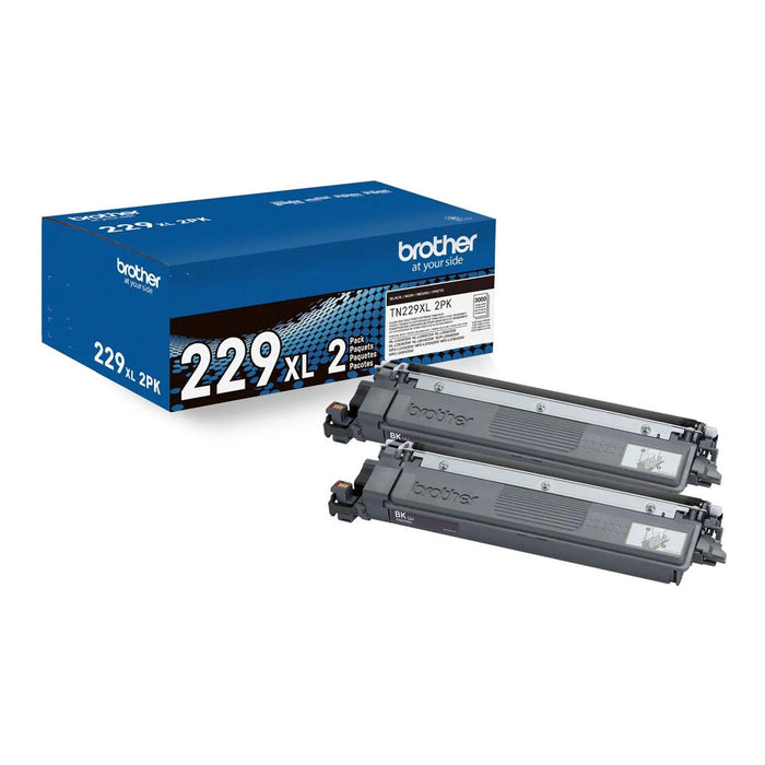 Brother Brother TN-229XL (TN229XL2PK) Black High Yield Original OEM Toner Cartridge
