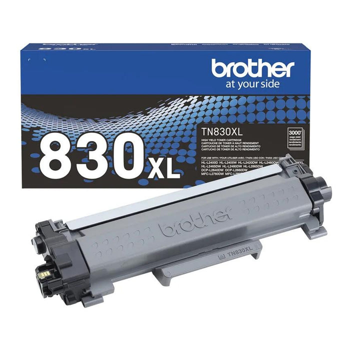 Brother TN830XL Black High Yield Original Toner Cartridge