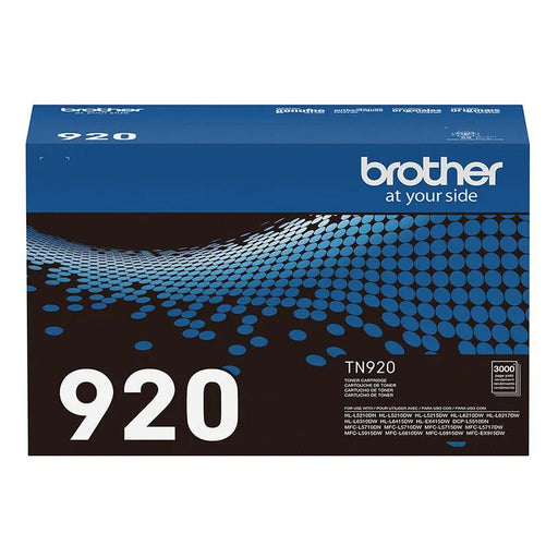 Brother TN920 standard-yield black toner cartridge genuine retail box