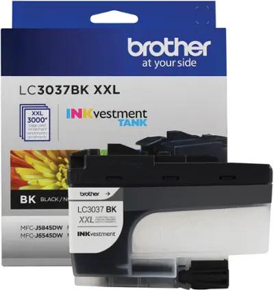 Brother LC3037BK Black Super High-Yield INKvestment Tank Original Ink Cartridge