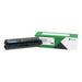 Lexmark C331HC0 cyan high-yield Return Program toner cartridge and retail box
