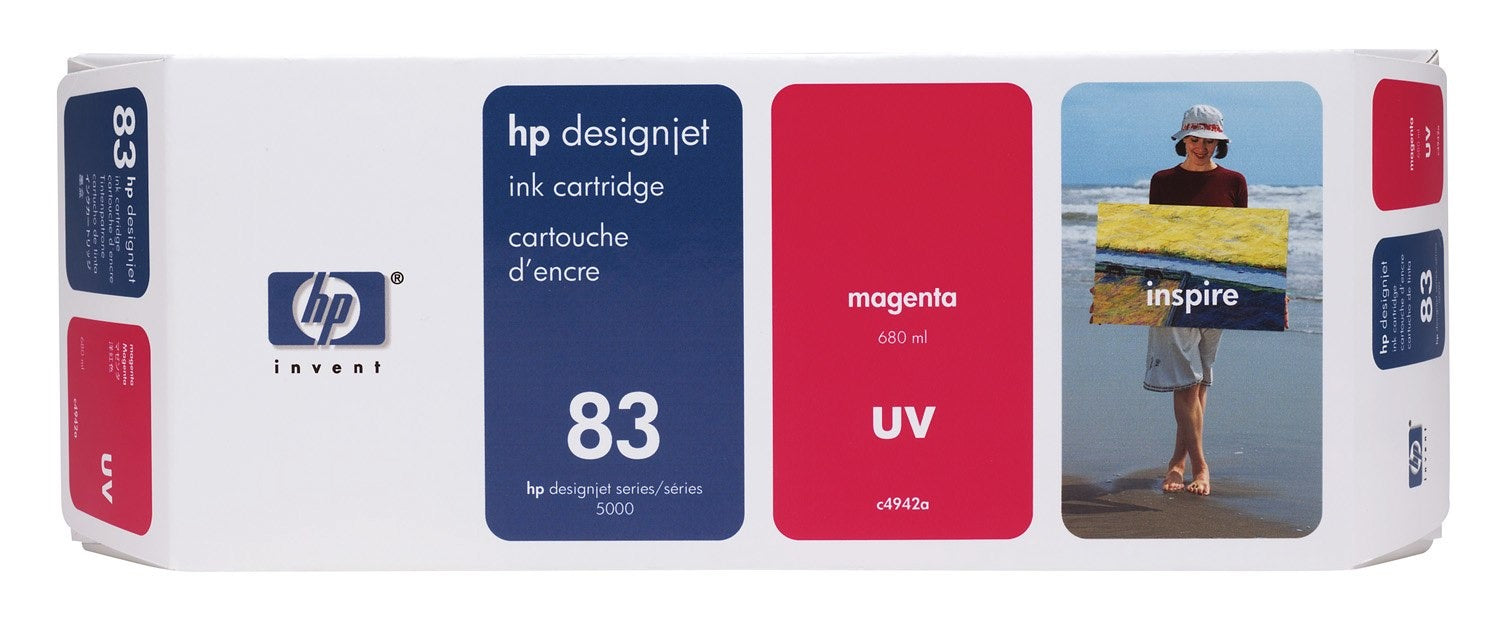 HP C4942A Magenta UV Ink Cartridge