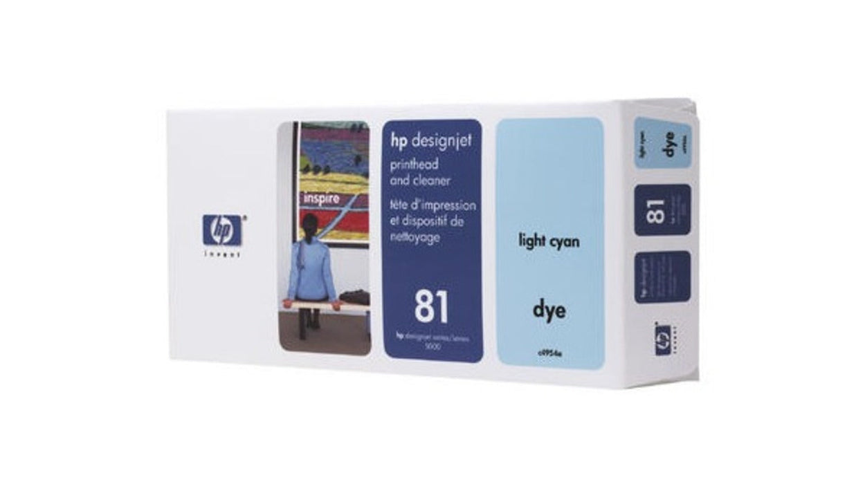 HP C4954A Light Cyan Dye Printhead