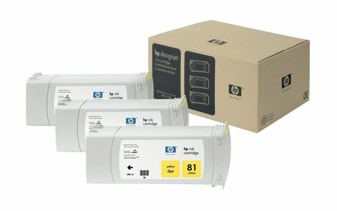 HP C5069A Yellow Dye Ink Cartridge