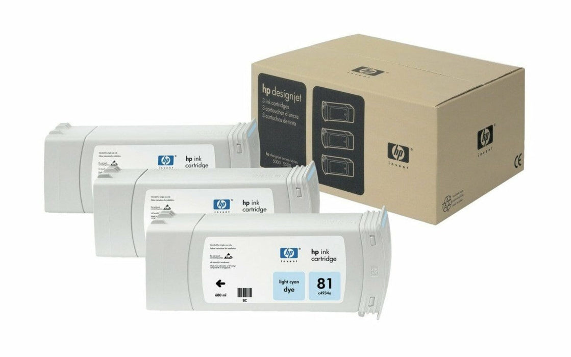 HP C5070A Light Cyan Dye Ink Cartridge