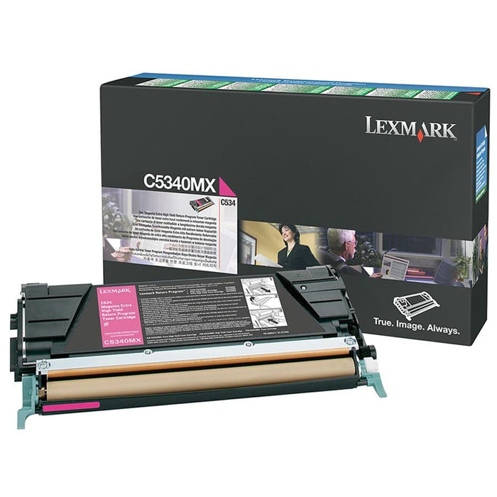 Lexmark C5340MX Magenta Extra High Yield Return Program Toner Cartridge