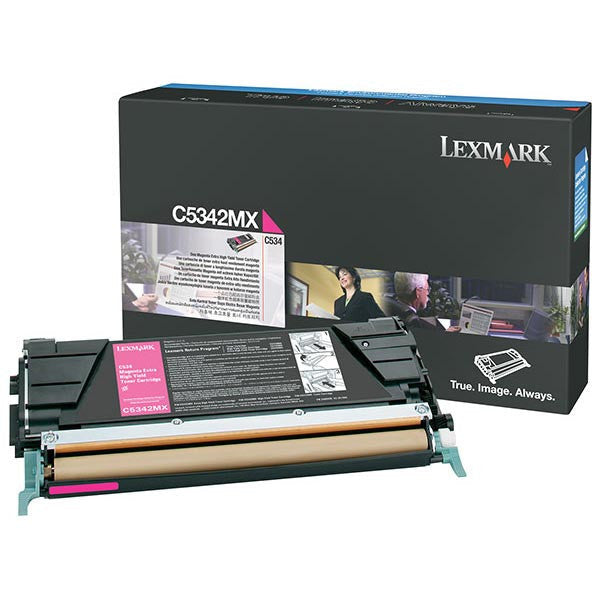 Lexmark C5342MX Magenta Extra High Yield Toner Cartridge